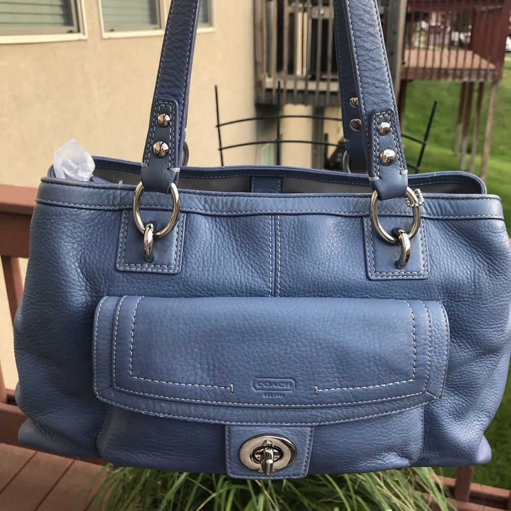 Coach purse - “Eeyore” blue